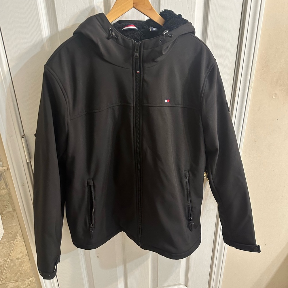 Tommy Hilfiger Sherpa Shell Jacket SzXL